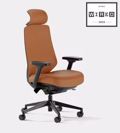 Unopened brand new ergonomic vegan Leather office chair by BRANCH. Rated #1 Pick in Wired 2024 Comes...