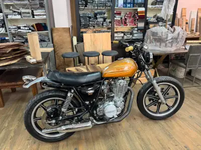 1979 yamaha sr500 runs great I have the original gas tank and boxes of parts that i will include wit...