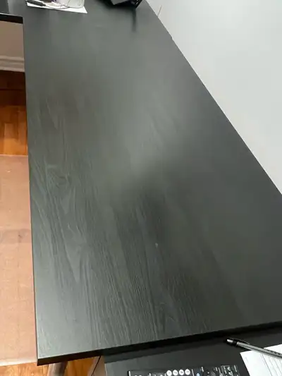 desk IKEA noir , View more