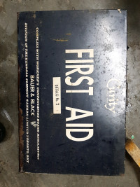 Curity first aid box