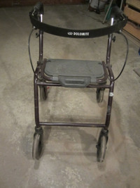 BARGAIN if need Mobility Walker  $10 Large wheels,  hand brakes,