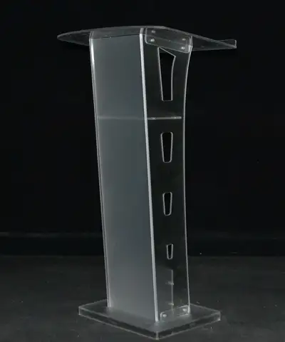 Modern Clear Acrylic Podium Plexiglass Church Pulpit 220395, View more