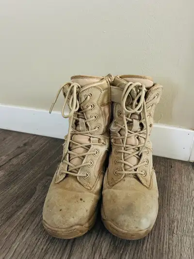 Belleville tactical combat boots in desert tan, View more