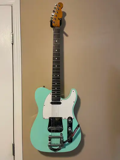 Telecaster copy with Bigsby and Bill Lawrence pickups, View more