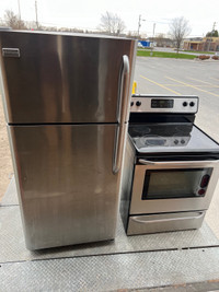 Frigidaire Fridge And Stove For Sale