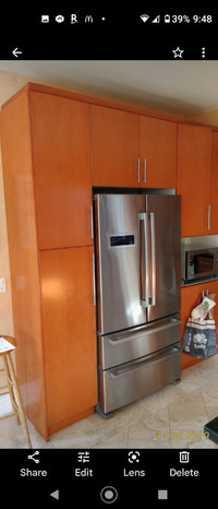 Kitchen cabinets