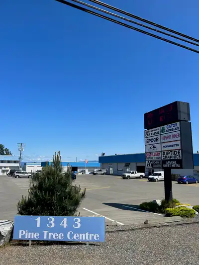 Parksville. Located in the Pine Tree Centre. Frontage location on the busy Alberni Highway. Formerly...