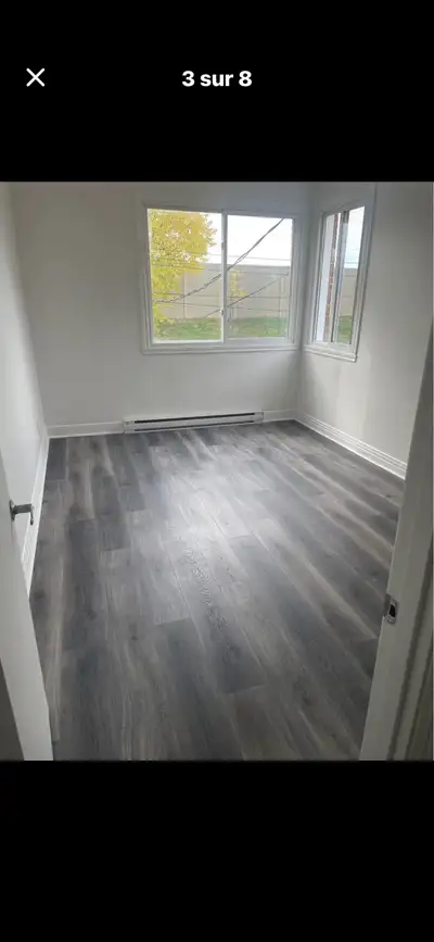 Montréal rue curatteau 2 eme étage , tout rénové , laveuse / sécheuse inclus , grand balcon avant et...