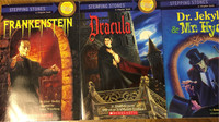 Books-Frankenstein, Dracula, Dr. Jekyll & Mr. Hyde