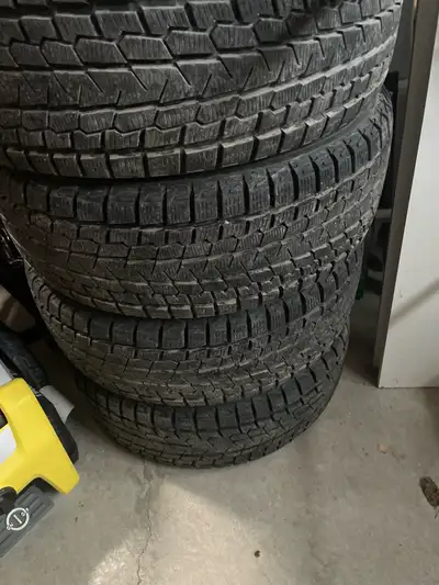 Will power wash them for you just dirty no damages at all. These are a set of used but like new Yoko...