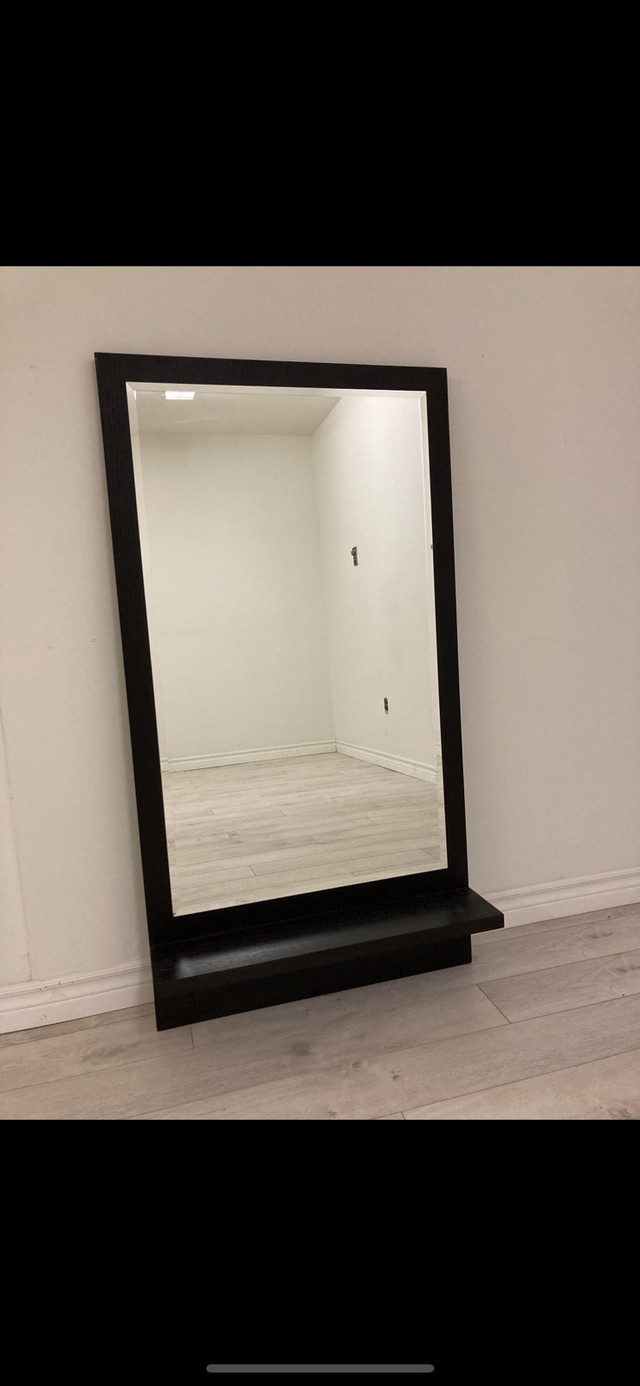 Wood framed believed mirror - new  in Home Décor & Accents in Oshawa / Durham Region