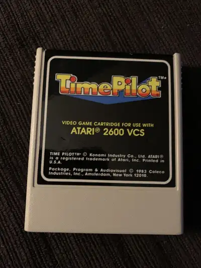 Atari 2600 Time Pilot Game Coleco 1983
