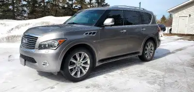 2012 Infiniti QX56 awd. Fully loaded. Navigation, heated steering wheel, heated and cooled seats, he...