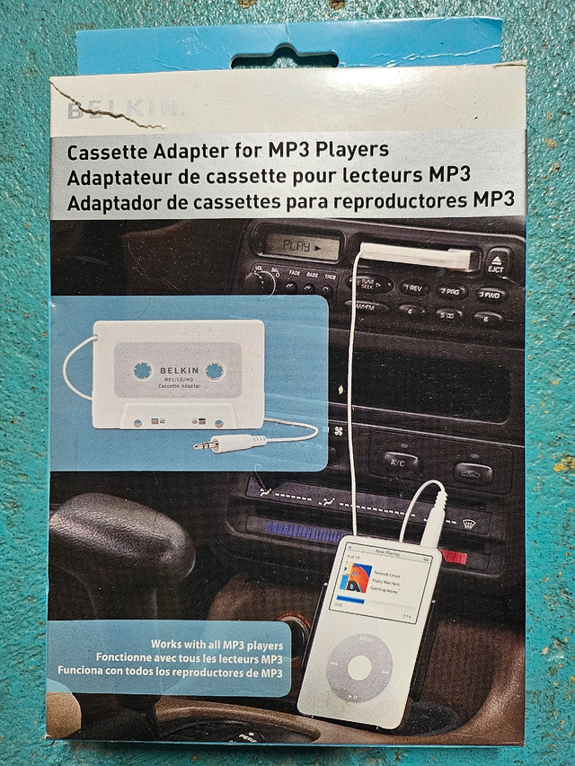 Cassette to MP3 Phone Adapter in iPod & MP3 Accessories in Guelph - Image 2