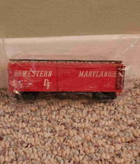 HO scale Western Maryland Box car