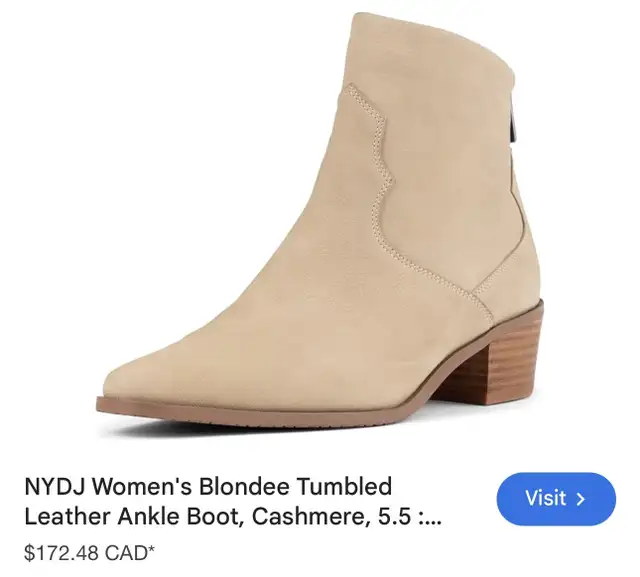 New Leather Suede Boots in Women's - Shoes in Markham / York Region - Image 9