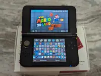 128 GB Nintendo Red Black 3DS XL with 2900+ Games