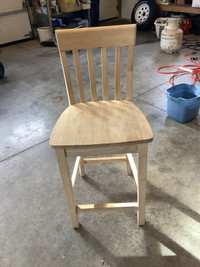 Wooden pub chair