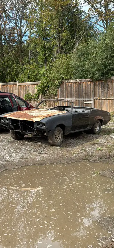 Selling 1970 Buick Skylark. It’s a roller , no motor , no transmission. Soild Frame and floors. Has...