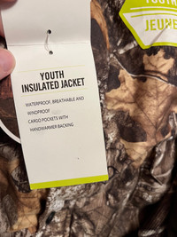 Youth camo jacket 