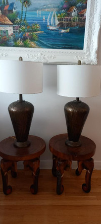 excellent condition 2 lamps