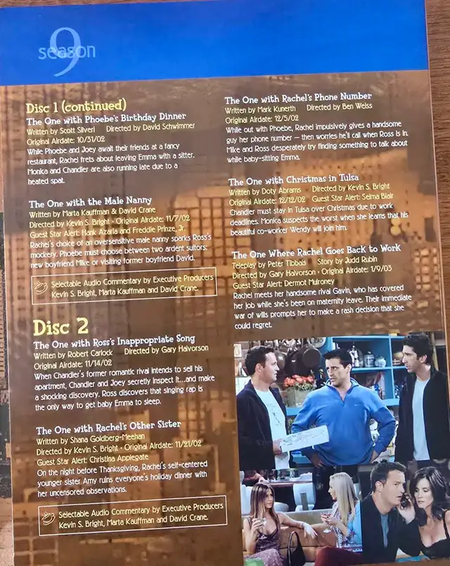 As Good As New Friends Complete Season 09 Dvd Set in CDs, DVDs & Blu-ray in West Island - Image 4
