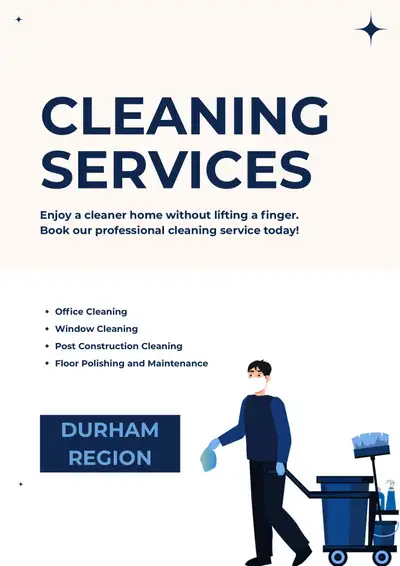 Available for cleaning jobs, View more