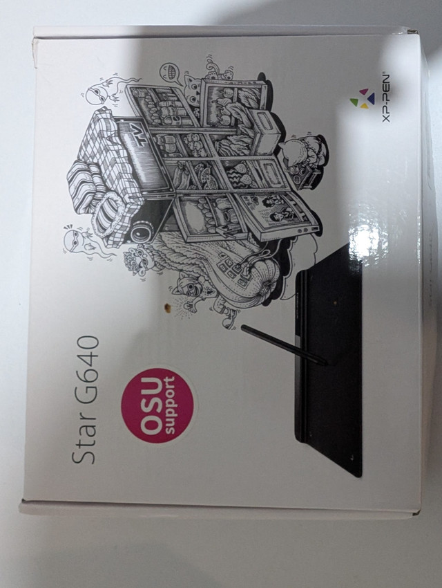 XP Pen Star G640 6x4 Inch Graphics Drawing tablet in Software in Mississauga / Peel Region - Image 2