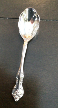 Rogers Silverplated Sugar Spoon - Orleans Pattern