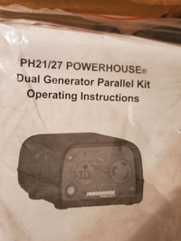 Powerhouse Generator Parallel Kit