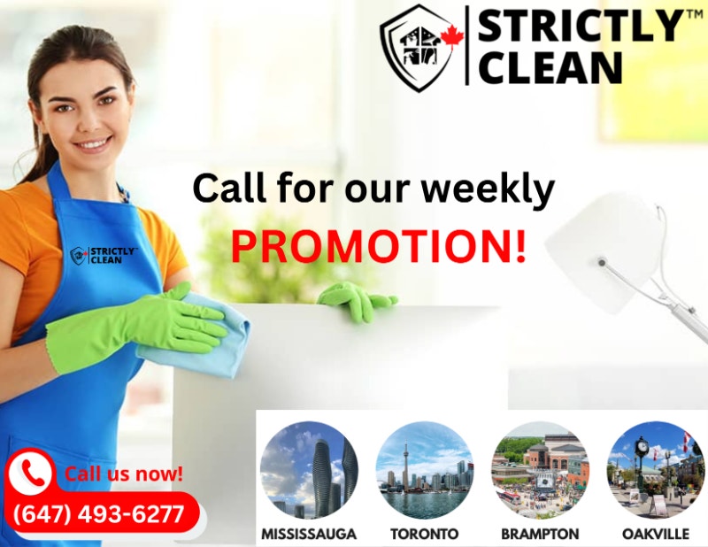 Weekly Promotions for Residential & Condo Cleaning Services
