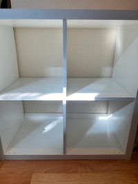 Cabinet with 4 compartments, white,