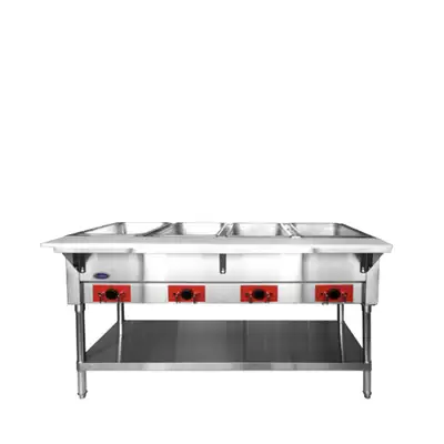 Atosa CSTEA-4C Electric 4 Open Well Steam Table-120V, View more