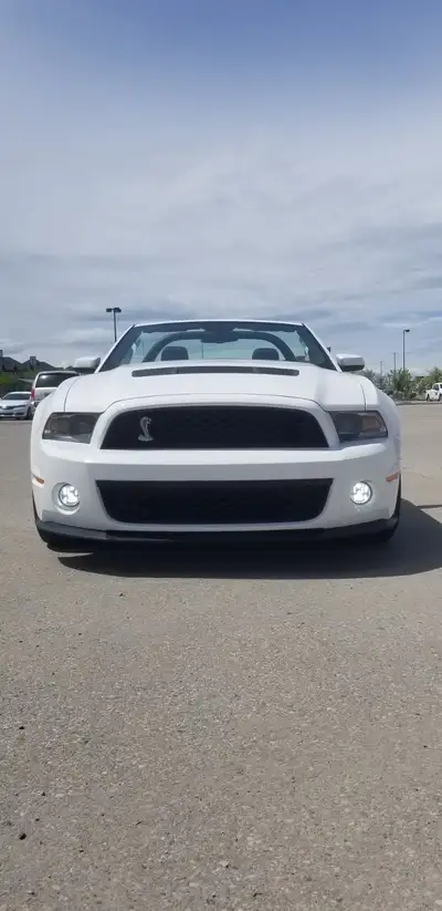 This is a rare Factory Stripe delete GT500. Originally a U.S. purchased vehicle and imported to Brit...