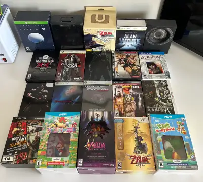 Allan wake Xbox 360 - $110 Borderlands 2 PS3- SOLD COD advanced warfare PS4 - $30 (Steelbook) Corpse...