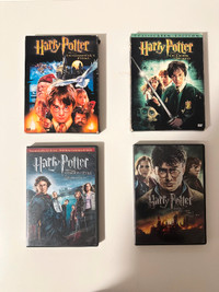 4 Harry Potter Films on DVD 1 2 (Fullscreen) 4 7P2 (Widescreen)