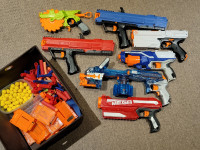 Nerf gun collection