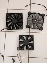 Computer fans (3 total)