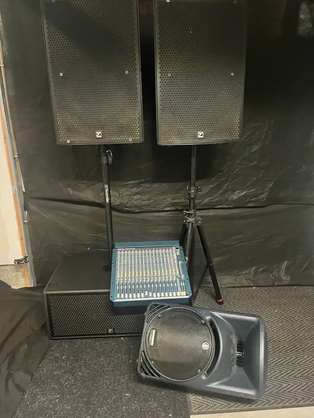 Full PA System up to  medium to  clubs in Performance & DJ Equipment in Kitchener / Waterloo - Image 2