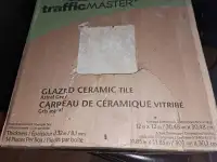 TrafficMaster Ceramic Tiles Gris Astral Grey Tuiles Ceramiques