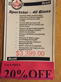 scott sportster 40 price