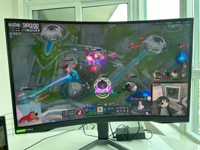 Samsung Odyssey G7 27" QHD 240Hz Curved Gaming Monitor, View more