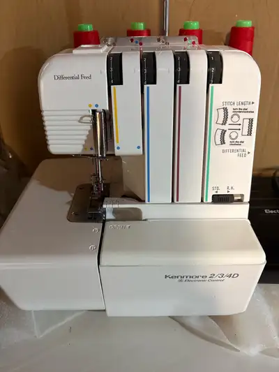 Kenmore 2/3/4D Serger, View more