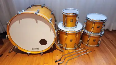 FIBES Austin Era 4 Piece Maple Drum Set, View more