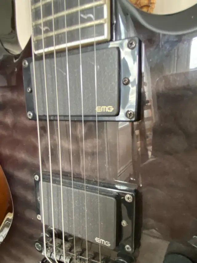 Epiphone SG Prophecy w/EMG pickups in Guitars in Trenton - Image 3