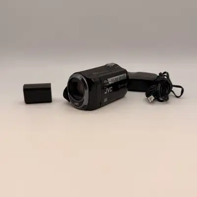 JVC Everio GZ-MS110BU Camcorder 45x Zoom w/ Battery & Charger, View more