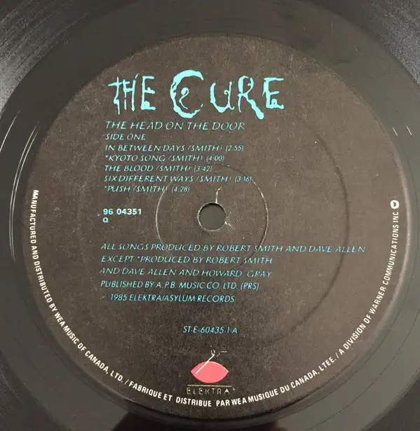 The Cure  --   The Head On The Door   * DISQUE VINYLE // VINYL in CDs, DVDs & Blu-ray in City of Montréal - Image 6