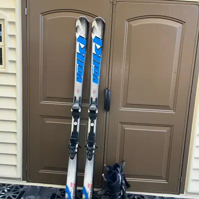 171 Volki Platinum R ski   with boots . Low km , View more