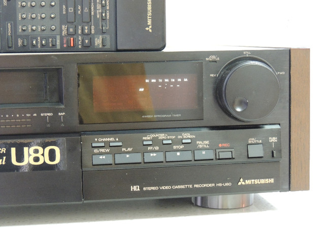 Mitsubishi HS-U80 SVHS / Hifi Video Recorder w/original remote in Video & TV Accessories in Mississauga / Peel Region - Image 2