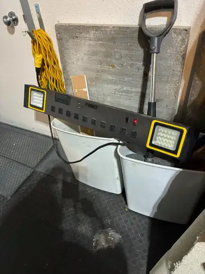 work Bench power bar with lighting, View more